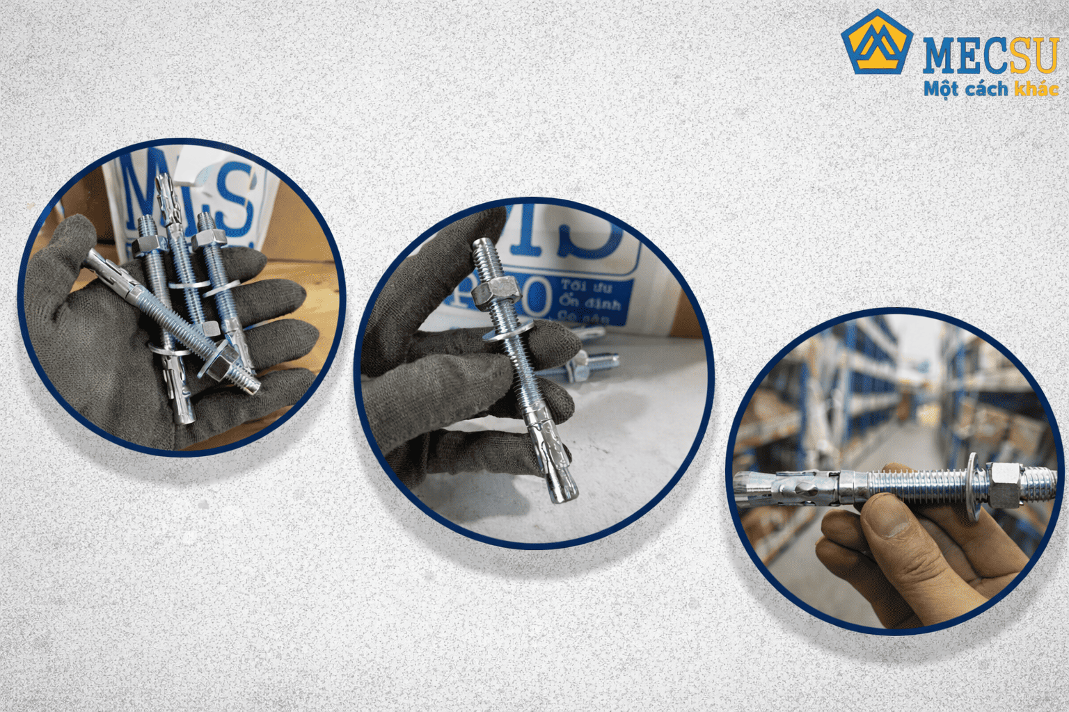 Hệ Thống Cơ Điện (MEP): Khi Nào Dùng Tắc Kê Nở 3 Cánh, Khi Nào Dùng Bulong Đạn?